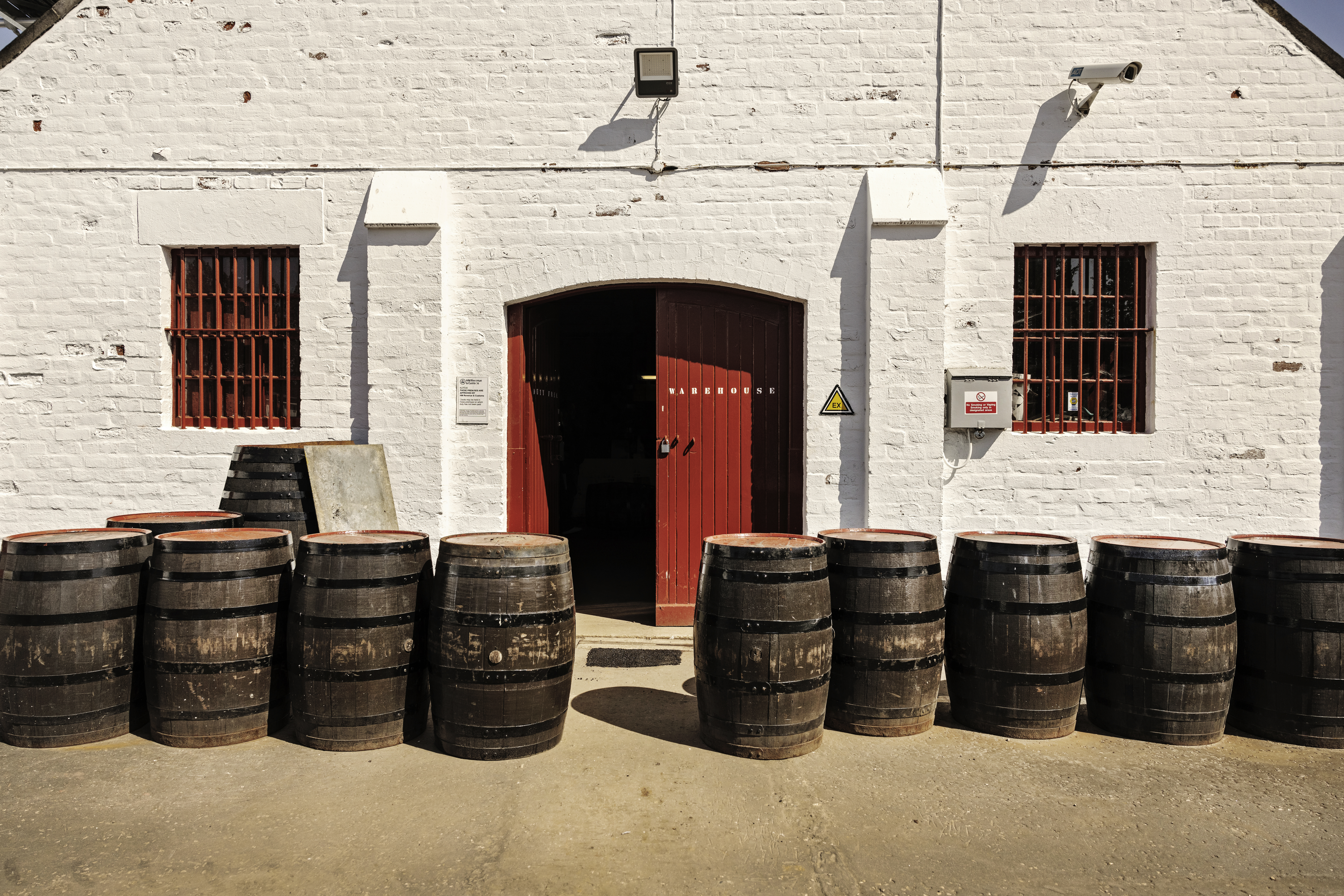 Whisky barrel room