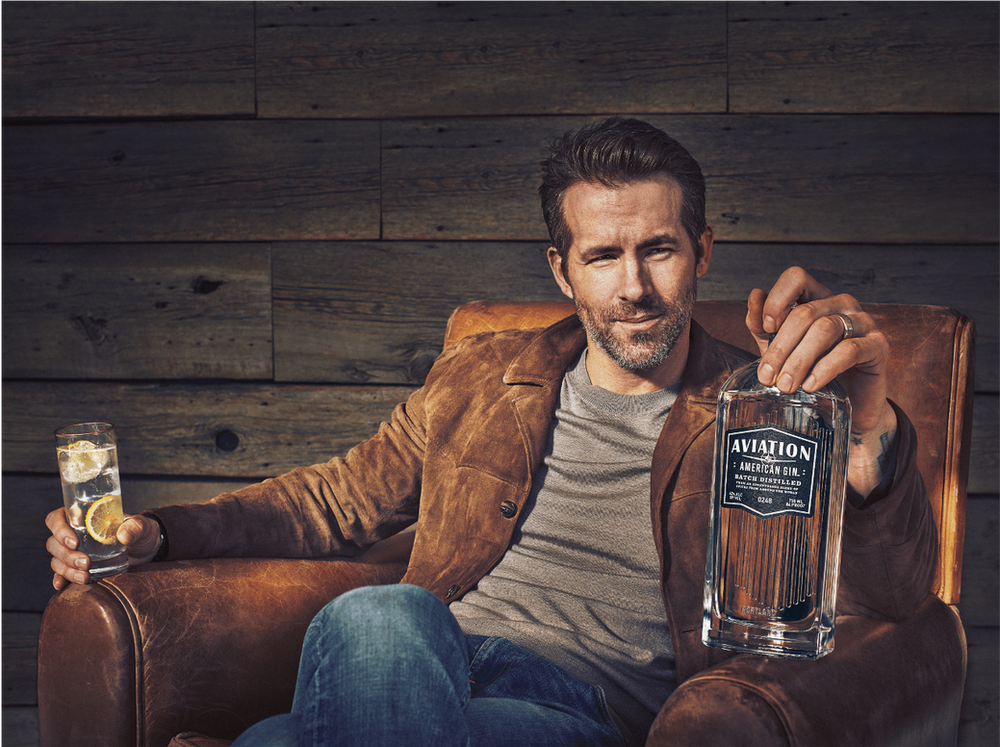 Celebrity Sunday: Ryan Reynold's Aviation Gin